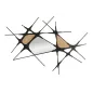 PANEL ŚCIENNY z LUSTREM ABSY 114x2x80 cm (WYMIAR LUSTRA 38x28 cm)